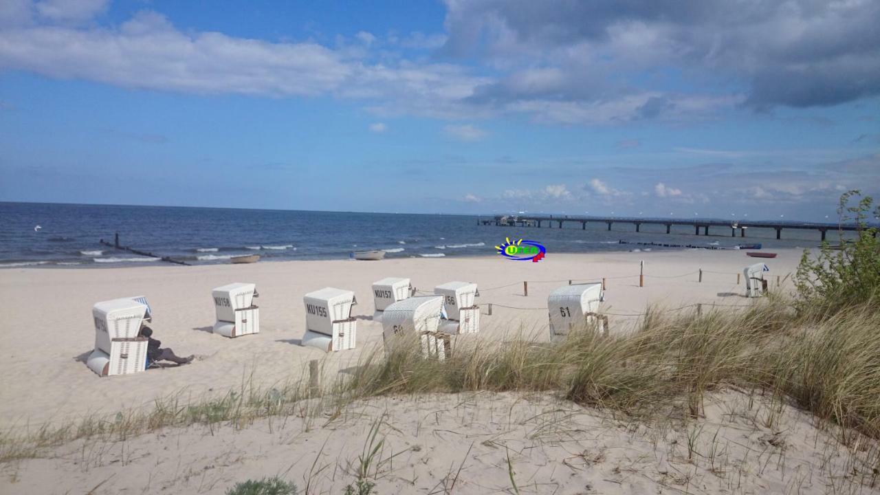 Waldhaus Gertrud - 120 M Zum Strand ゼーバート・ヘリングスドルフ エクステリア 写真